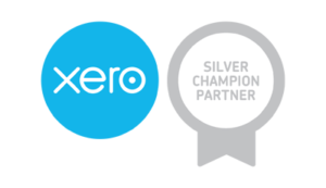 Xero Champion Silver Partner Badge Rgb